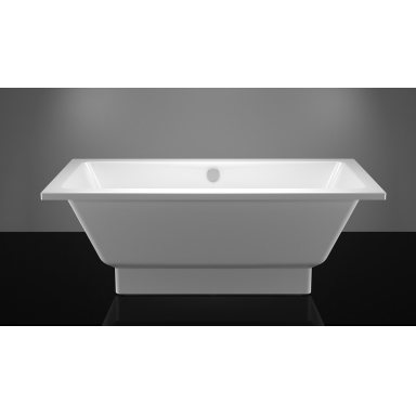 Akmens masės vonia Nordica 1690x750 mm su paslėptomis kojomis, balta Akmens masės vonia Nordica 1690x750 mm su paslėptomis kojomis, balta