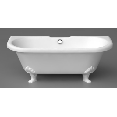 Akmens masės vonia Vispool Astoria 1700x765mm, kojos baltos Akmens masės vonia Vispool Astoria 1700x765mm, kojos baltos