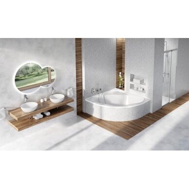 Akrilinė kampinė vonia NewDay 4