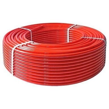 Daugiasluoksnis vamzdis PeX grindų šildymui d.18x2.0 raudonas, TRITERM, po 240m Daugiasluoksnis vamzdis PeX grindų šildymui d.18x2.0 raudonas, TRITERM, po 240m