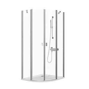 Dušo durys  Chrome CRV2 (su nejudama sienele arba durimis) 1
