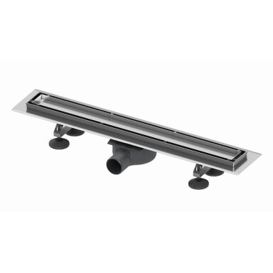 Dušo latako komplektas TECElinus 4in1; 700 su dvipusėm grotelėm "2in1" Steel/Plate Dušo latako komplektas TECElinus 4in1; 700 su dvipusėm grotelėm "2in1" Steel/Plate