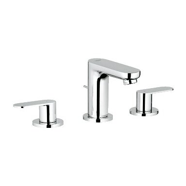 Grohe Eurosmart Cosmo maišytuvas praustuvui 3-jų skylių su d.v. Grohe Eurosmart Cosmo maišytuvas praustuvui 3-jų skylių su d.v.
