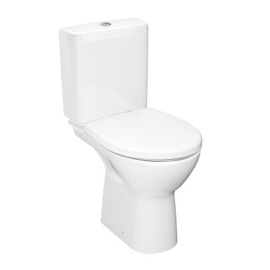 Kombinuotas unitazas LYRAplus RIMLESS horizontaliu nuotaku, Dual Flush 4,5/3ltr., vandens įvadas apačioje Kombinuotas unitazas LYRAplus RIMLESS horizontaliu nuotaku, Dual Flush 4,5/3ltr., vandens įvadas apačioje