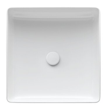 Praustuvas -dubuo Living Square 360x360 mm,be angos maišyt., be perlajos, baltas Praustuvas -dubuo Living Square 360x360 mm,be angos maišyt., be perlajos, baltas