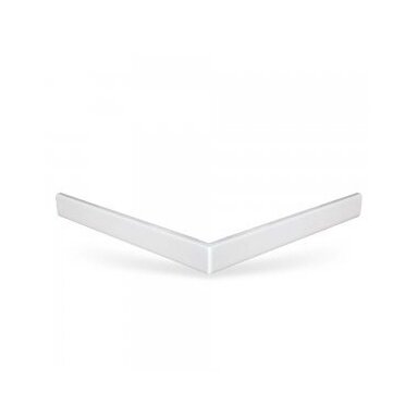 Priekinė panelė dušo padėklui Flat Kvadro 100x100, balta