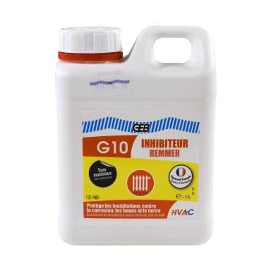 Šildymo sistemų saugos priemonė G10 "INHIBITEUR" (872824) Šildymo sistemų saugos priemonė G10 "INHIBITEUR" (872824)