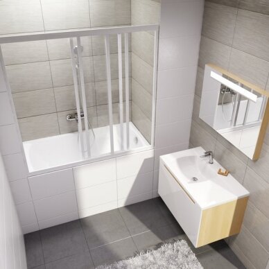 Sieninis vonios/dušo maišytuvas 150 mm