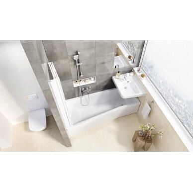 Sieninis vonios/dušo maišytuvas 150 mm
