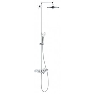 Termostatinė vonios/dušo sistema Euphoria SmartControl 260 Mono, chromas