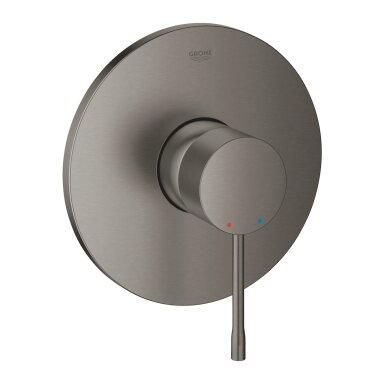 Virštinkinė dušo maišytuvo dalis Grohe Essence, brushed hard graphit Virštinkinė dušo maišytuvo dalis Grohe Essence, brushed hard graphit