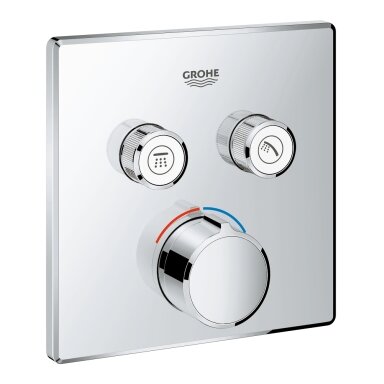 Virštinkinė maišytuvo dalis SmartControl, 2 valdikliai, chromas Virštinkinė maišytuvo dalis SmartControl, 2 valdikliai, chromas