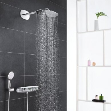 Virštinkinė termostatinė dušo sistemos dalis dušo sistema Rainshower System SmartControl 360 DUO, chromas 2