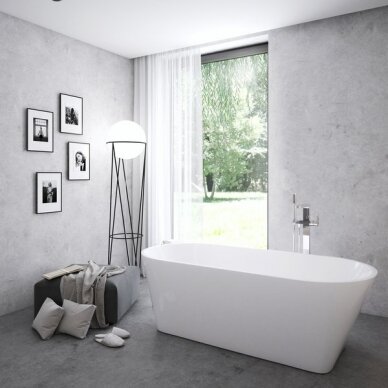 Vonia Solo - laisvai pastatoma akrilinė vonia&nbsp; 5
